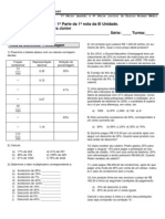 Lista de Exercicios 1 e 4 Ano 3 Unidade Porcentagem PDF