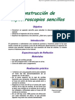 Construcción de Espectroscópios