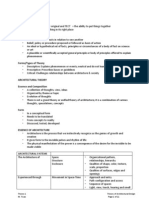 Theory of Architectural Design Module 1