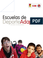 Dossier Escuelas de Deporte Adaptado