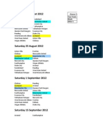 Fixtures 2012-2013