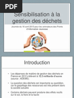 Sensibilisation Gestion Déchet