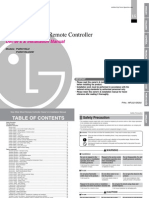 LG Pqrcvsl0qw Owners Manual