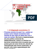 A Integração Económica Regional em África e A Experiência Da SADC