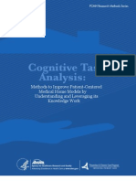 Cognitive Task Analysis