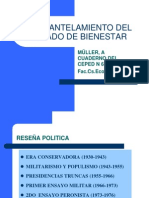 Muller, A "Desmantelamiento Del Estado de Bienestar en La Argentina" Cap 3 y 4