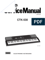 Casio CTK530 Service