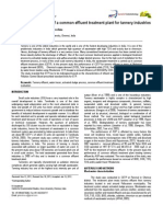 Performance Evaluation of A Common Effluent Treatment Plant For Tannery Industries PDF