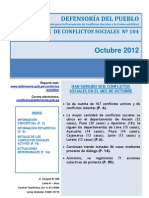 65reporte Mensual de Conflictos Sociales N - 104 - o