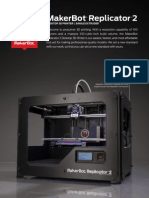 MakerBot Replicator 2 Brochure