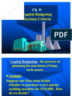 Capital Budgeting