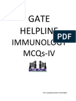 Immunology Mcqs-IV (Gate Helpline)