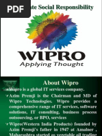 CSR of Wipro