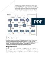 The Research Prospectus Is A Brief Overview of The Key Components of A Research Study