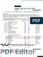 PDF Editor: Collection Analysis - Summary by 100s