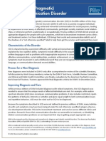 DSM 5 Social Communication Fact Sheet