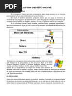 El Sistema Operativo Windows