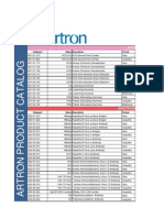 Artron Lab External Product Catalog Nov 23 12