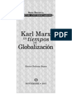 Karl Marx en Tiempos de Globalizacion - Hector Pedraza Reyes