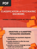 Classification Psychiatric Disorders