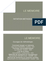 Le Memoire