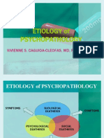 Etiology of Psychopathology