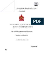 MP8085 Lab Manual