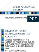 Intensified Pulse Polio Immunisation