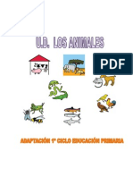 Adaptación 1º CICLO UD LOS ANIMALES