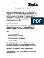 F29 Dementia After Stroke