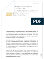 Informe de Lectura La Formacion de La Mentalidad Sumisa I