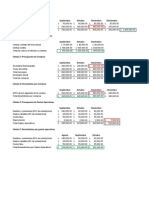 Ejercicio Presupuesto de Efectivo