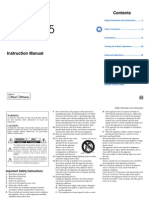 Onkyo 515 User A/V Receiver User Manual