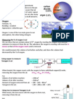 IGCSE Chemistry - Oxygen, Hydrogen and Carbon Dioxide