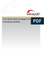 InfinityQS Five Must Have Strategies For Enterprise Quality 011613