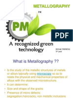 Powder Metallography by Richa