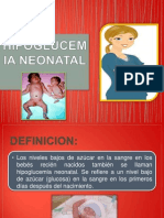 Hipoglucemia Neonatal