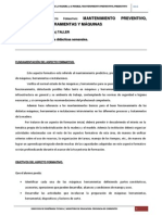 Mantenimiento Preventivo Predictivo en Herramientas y Maquinas