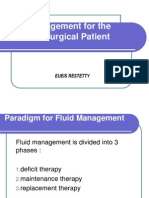 Fluid Management For The Pediatric Surgical Patient POWERPOINT