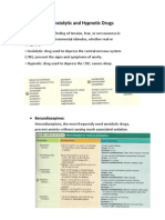 Anxiolytic and Hypnotic Drugs