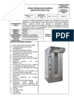 Ficha Horno Rotator Ioa Gas