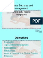 Neonatal Seizures and Management: Dhaka Sishu Hospital Bangladesh