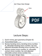 Chapter 9 Spur Gear Design