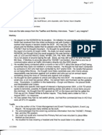 T8 B6 FAA HQ Tom Taffe FDR - Handwritten Interview Notes and Email From Miles Kara Re Taffe and Merkley295