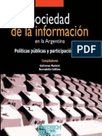 Mastrini y Califano - Sociedad de La Información