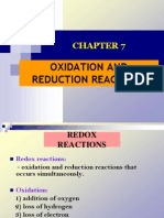 Oxidation and Reduction Reactions