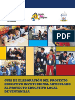 Elaboracion Del PEI de Ventanilla