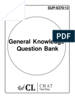 CMAT GK Question Bank