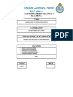 Pruebas en Transformadores Informe Final