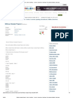 Elitmus Sample Papers I